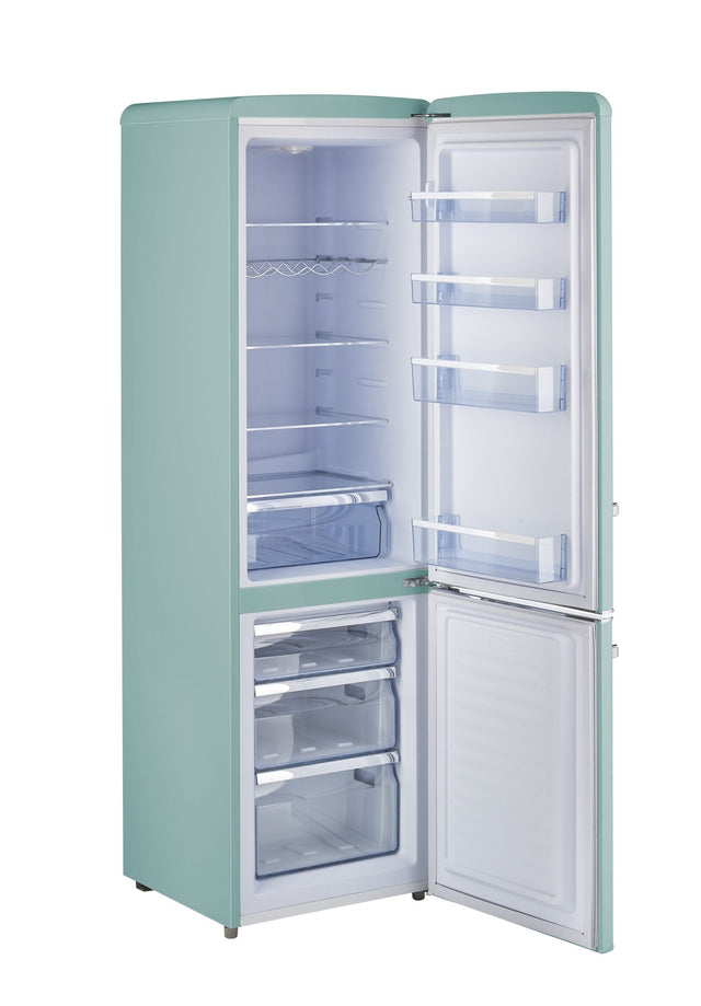 Classic Retro by Unique 9 cu. ft. Electric Bottom-Mount Refrigerator UGP-275L T AC-Turquoise