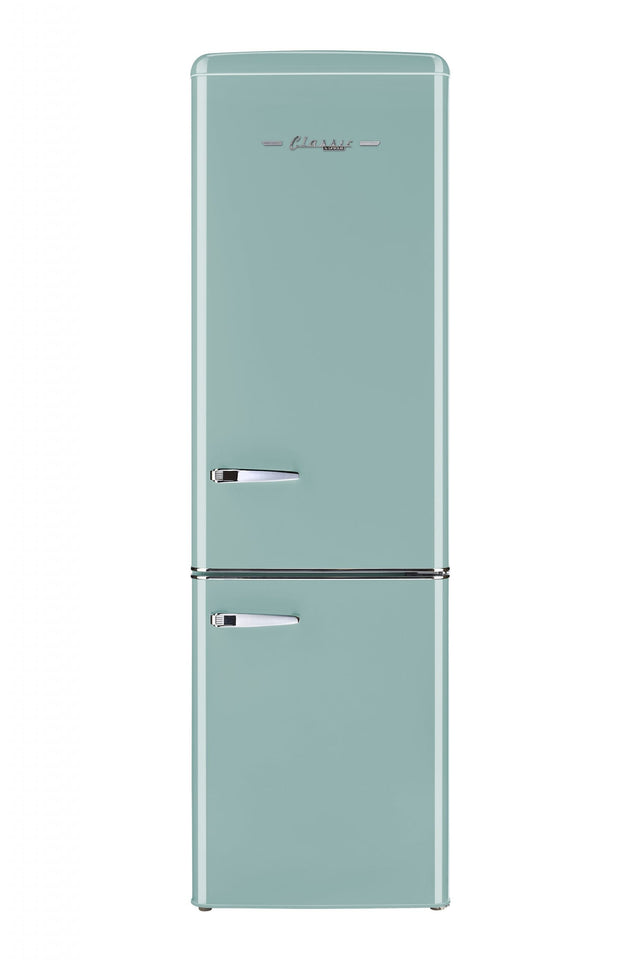 Classic Retro by Unique 9 cu. ft. Electric Bottom-Mount Refrigerator UGP-275L T AC-Turquoise