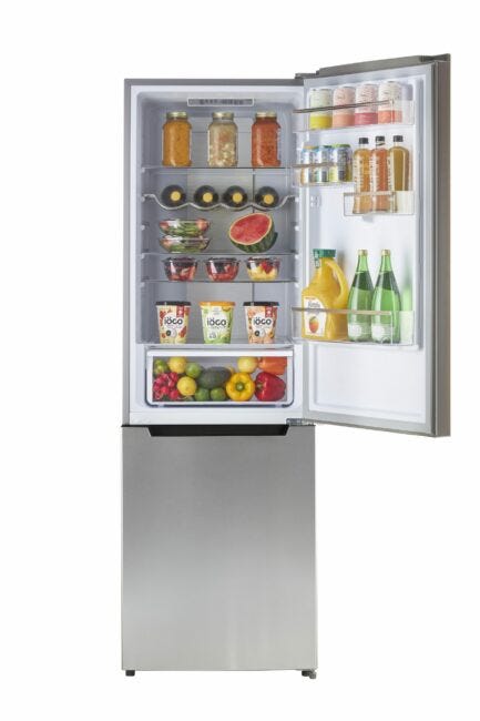 Prestige 23.6 in. 11.7 cu. ft. Frost Free Bottom Freezer Refrigerator in Stainless Steel UGP-328L P S/S
