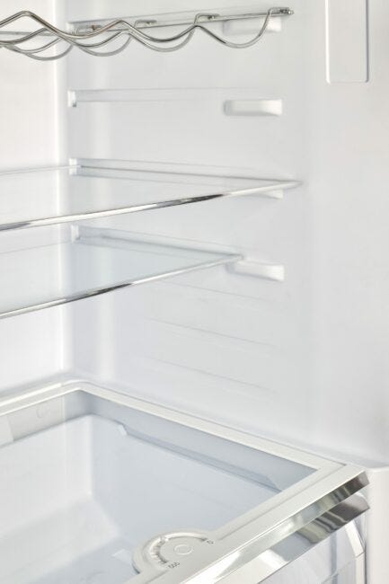 Prestige 23.6 in. 11.7 cu. ft. Frost Free Bottom Freezer Refrigerator in Stainless Steel UGP-328L P S/S