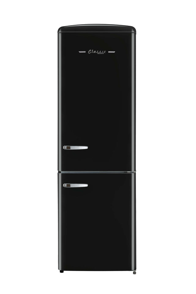 Classic Retro by Unique 12 cu. ft. Electric Bottom-Mount Refrigerator UGP-330L B AC-Black