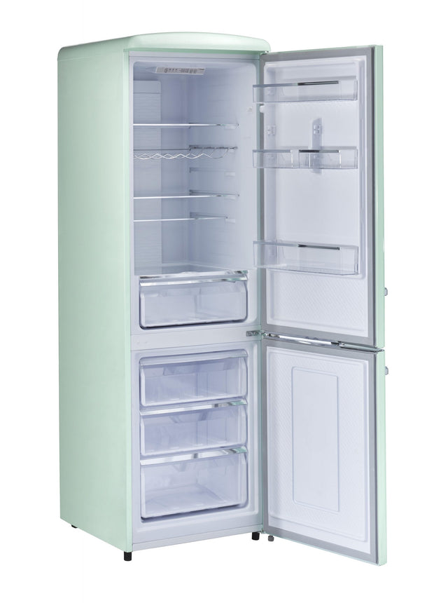 Classic Retro by Unique 12 cu. ft. Electric Bottom-Mount Refrigerator UGP-330L T AC-Turquoise