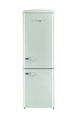 Classic Retro by Unique 12 cu. ft. Electric Bottom-Mount Refrigerator UGP-330L LG AC-Summer Mint Green