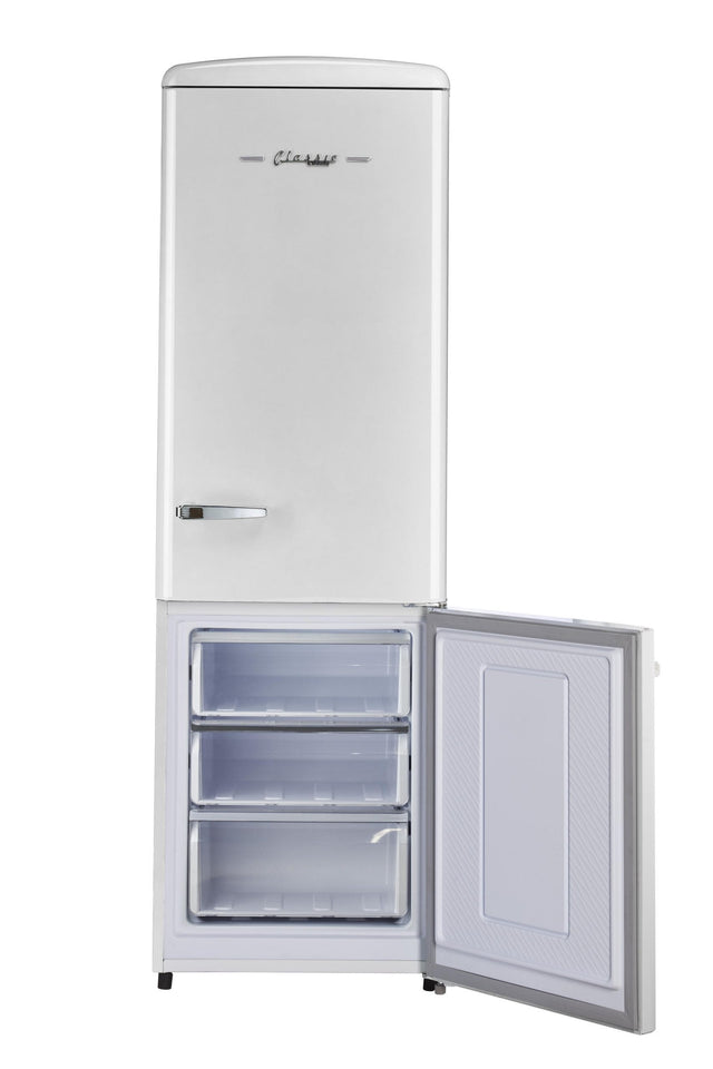 Classic Retro by Unique 12 cu. ft. Electric Bottom-Mount Refrigerator UGP-330L W AC-White