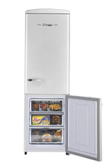 Classic Retro by Unique 12 cu. ft. Electric Bottom-Mount Refrigerator UGP-330L W AC-White