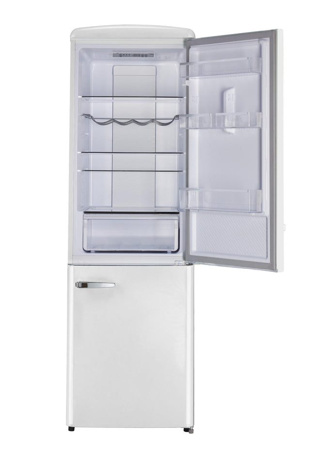 Classic Retro by Unique 12 cu. ft. Electric Bottom-Mount Refrigerator UGP-330L W AC-White