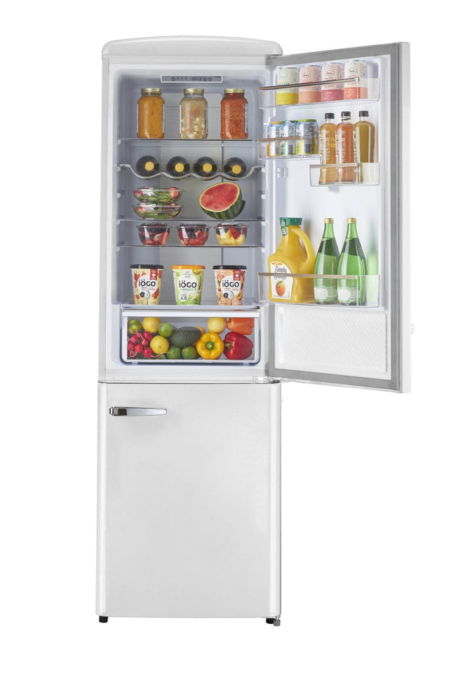 Classic Retro by Unique 12 cu. ft. Electric Bottom-Mount Refrigerator UGP-330L W AC-White