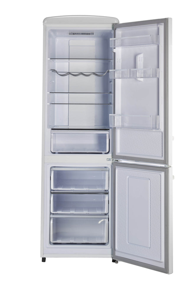 Classic Retro by Unique 12 cu. ft. Electric Bottom-Mount Refrigerator UGP-330L W AC-White