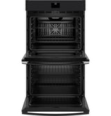 GE® 30" Smart Built-In Self-Clean Convection Double Wall Oven with No Preheat Air Fry JTD5000DVBB