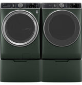 GE Profile™ ENERGY STAR® 7.8 cu. ft. Capacity Smart Front Load Electric Dryer with Steam and Sanitize Cycle PFD95ESPWGN