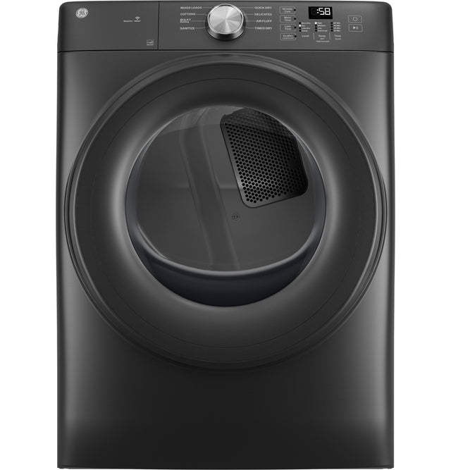 GE® ENERGY STAR® 7.8 cu. ft. Capacity Smart Front Load Gas Dryer GFD35GSPYDS