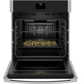 GE 27" Smart Built-In Convection Single Wall Oven with No Preheat Air Fry JKS5000SVSS