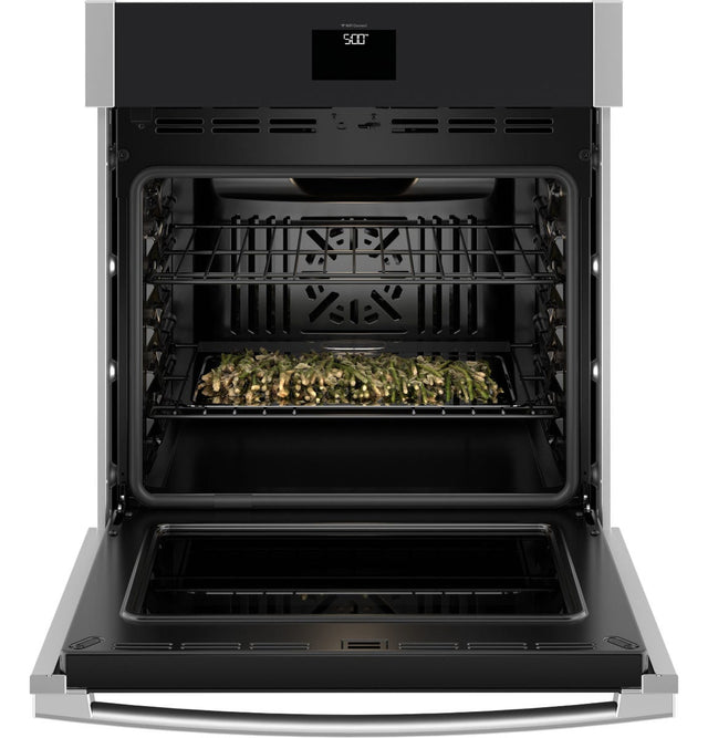 GE 27" Smart Built-In Convection Single Wall Oven with No Preheat Air Fry JKS5000SVSS