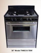 Brown 24" Free Standing Gas Range TNM610-7BW