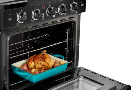 Classic Retro by Unique 30” Electric Range with Convection Oven UGP-30CR EC B