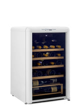 Classic Retro by Unique 28-Bottle Electric Wine Cooler UGP-125CR W WF-White