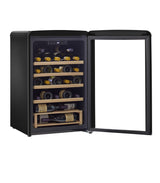 Classic Retro by Unique 28-Bottle Electric Wine Cooler UGP-125CR B WF-Black