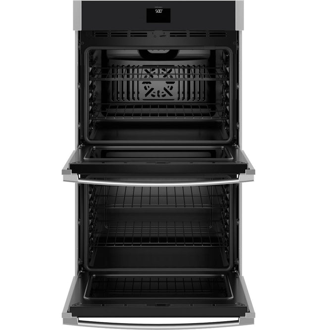 GE 30" Smart Built-In Self-Clean Convection Double Wall Oven with No Preheat Air Fry JTD5000SVSS