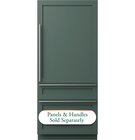 CAFE™ 36" Panel-Ready Integrated Bottom-Freezer Refrigerator – Right Swing CIC36RK6ZII