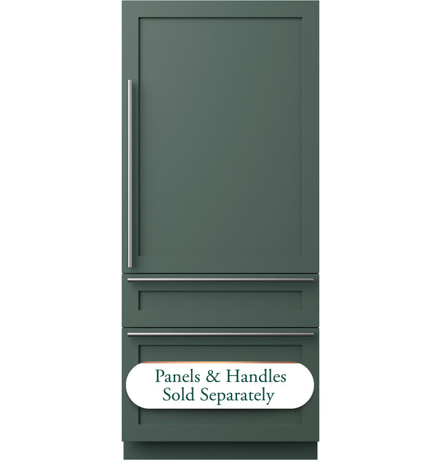 CAFE™ 36" Panel-Ready Integrated Bottom-Freezer Refrigerator – Right Swing CIC36RK6ZII