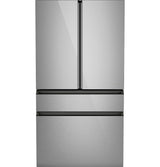 Café ENERGY STAR 29 Cu. Ft. Smart 4-Door French-Door Refrigerator in Platinum Glass CGE29DM5TS5