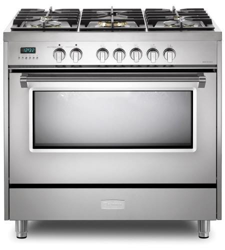 Verona 36" Dual Fuel - Designer Series VDFSGE365SS-Stainless Steel