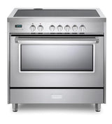 Verona 36" Designer Induction Range VDFSIE365SS-Stainless Steel