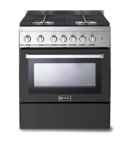 Verona 30" Gas Range VEFSGG304NE-Matte Black