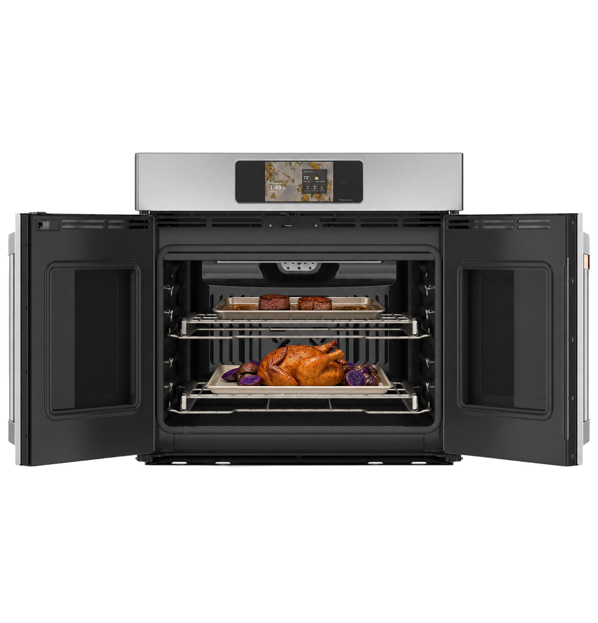 CAFÉ™ Professional Series 30" Smart Built-In Convection French-Door Single Wall Oven CTS90FP2ZS1