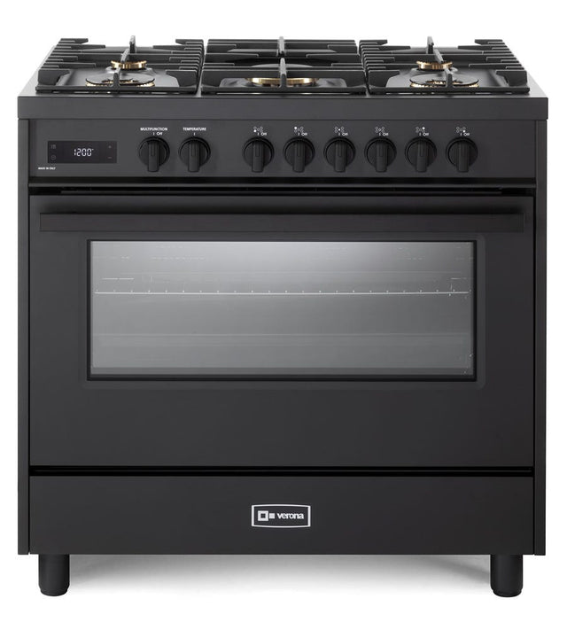 Verona 36" Ultima Midnight Dual Fuel Range VMFSGE365EE