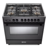 Verona 36" Ultima Midnight Dual Fuel Range VMFSGE365EE