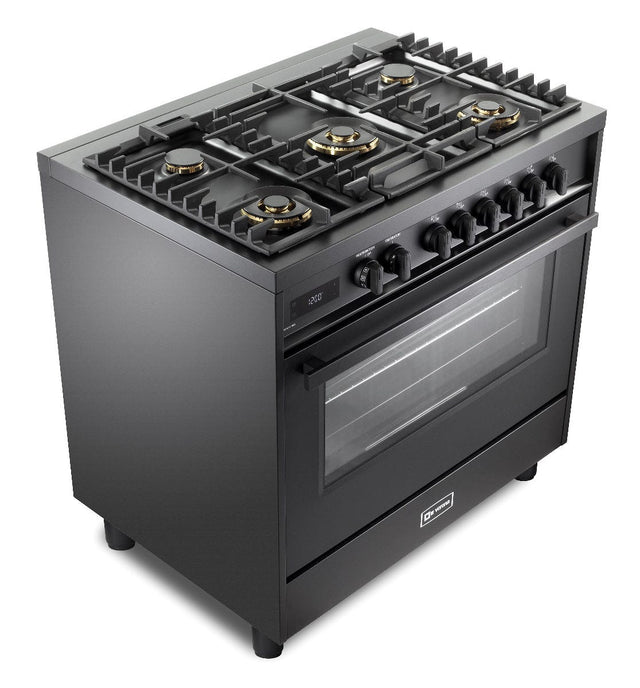 Verona 36" Ultima Midnight Dual Fuel Range VMFSGE365EE