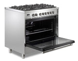 Verona 36" Dual Fuel - Prima Collection VPRFSGE365SS