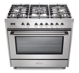 Verona 36" Dual Fuel - Prima Collection VPRFSGE365SS