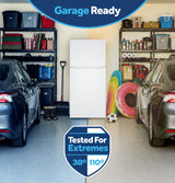 GE 19 Cu. Ft. Garage Ready Top-Freezer Refrigerator GPS19KGZWW