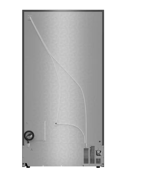 Whirlpool 36-inch Wide Side-by-Side Refrigerator - 28 cu. ft. WRSF5536RV