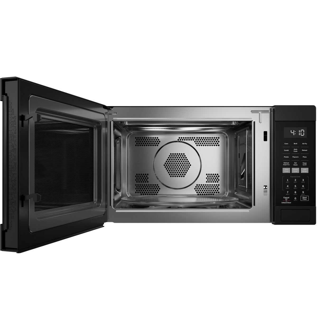 GE 1.0 Cu. Ft. Capacity Countertop Convection Microwave Oven with Air Fry
