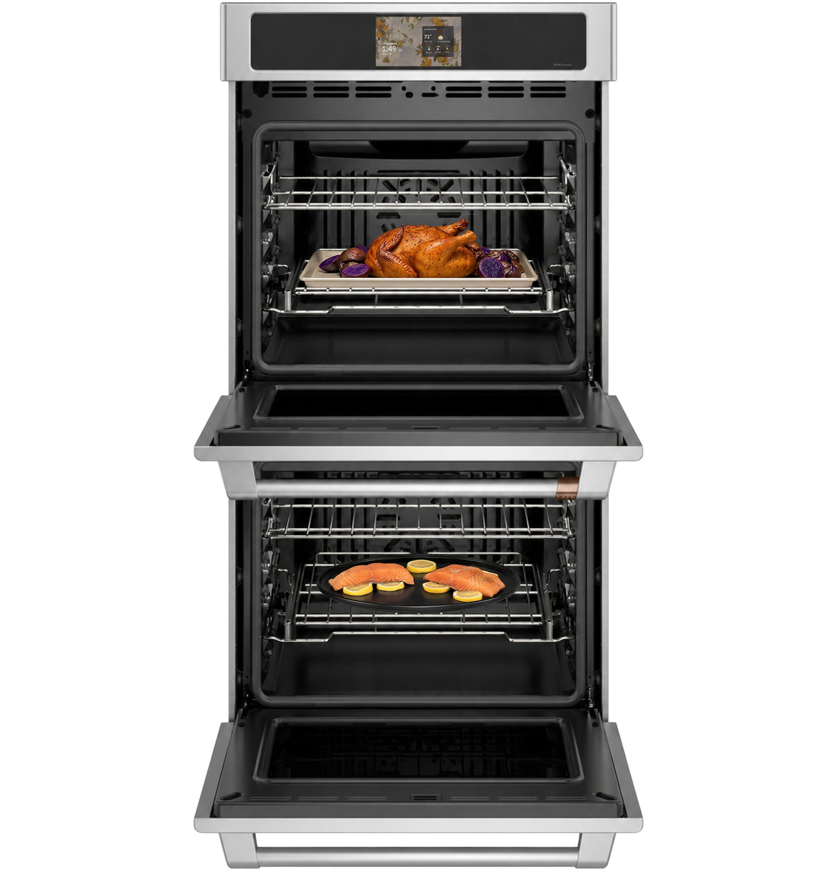 CAFÉ™ 27" Smart Double Wall Oven with Convection CKD70DP2ZS1