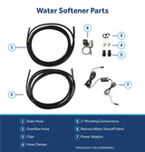 GE® Smart Water Softener 30,000 Grain Capacity with Integrated Filtration GXMD30W