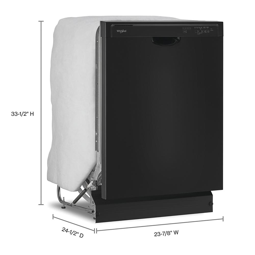 Whirlpool Quiet Dishwasher with Boost Cycle WDF341PAPB