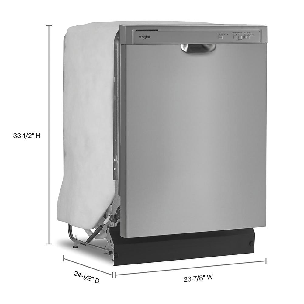 pamplemousse＊ Whirlpool Quiet Dishwasher with Boost Cycle WDF341PAPM