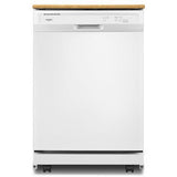 Whirlpool Heavy-Duty Dishwasher with 1-Hour Wash Cycle WDP370PAHW