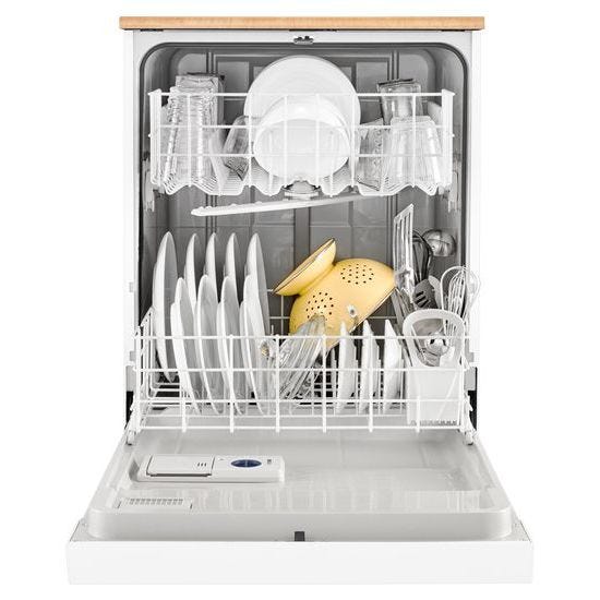 Whirlpool Heavy-Duty Dishwasher with 1-Hour Wash Cycle WDP370PAHW