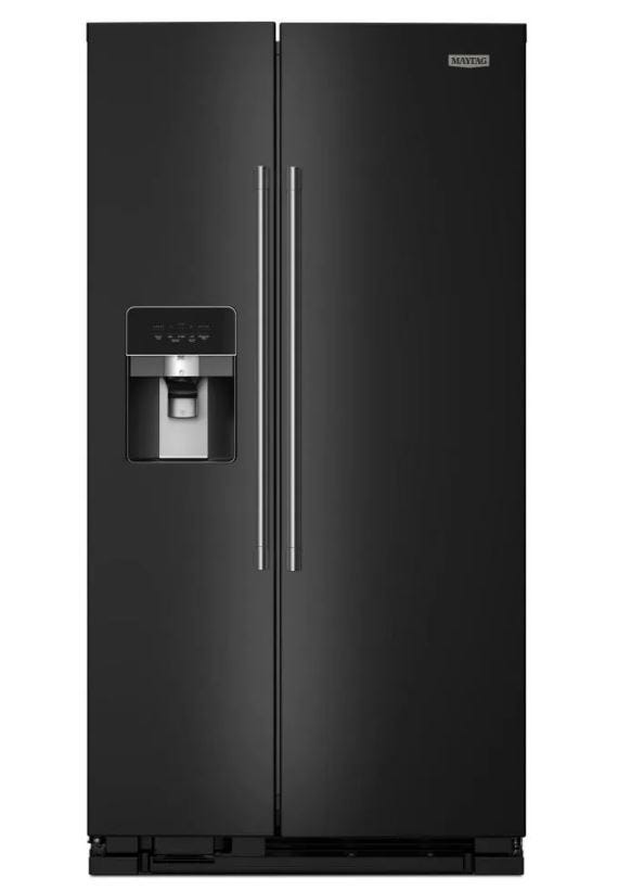 Maytag 36-Inch Wide Side-by-Side Refrigerator - 25 Cu. Ft. MRSF4036PB