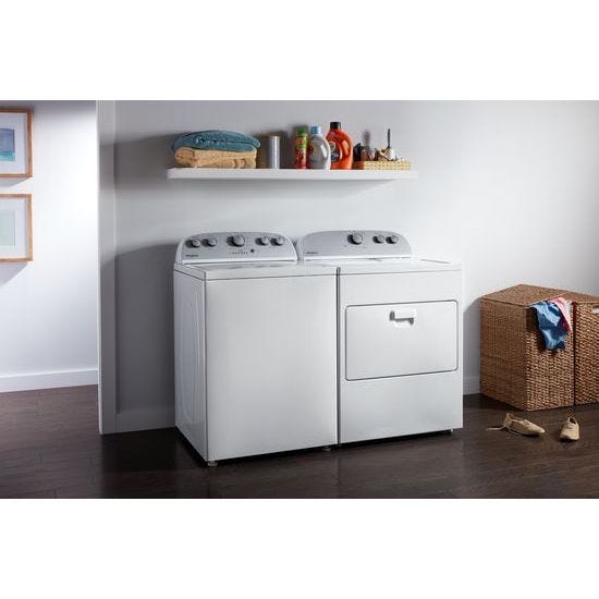 Whirlpool® 7.0 cu. ft. Top Load Electric Dryer with AutoDry™ Drying System WED4950HW