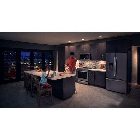 Whirlpool 6.4 Cu. Ft. Smart Slide-in Electric Range with Frozen Bake Technology WEE750H0HZ