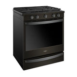 Whirlpool 5.8 Cu. Ft. Smart Slide-in Gas Range with EZ-2-Lift Hinged Cast-iron Grates WEG750H0HV