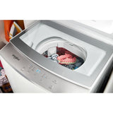 Whirlpool 1.6 cu.ft Electric Stacked Laundry Center 6 Wash cycles and Wrinkle Shield WET4124HW