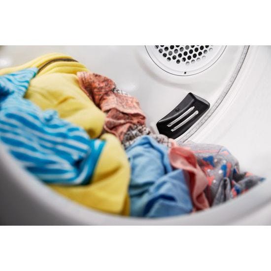 Whirlpool 1.6 cu.ft Electric Stacked Laundry Center 6 Wash cycles and Wrinkle Shield WET4124HW