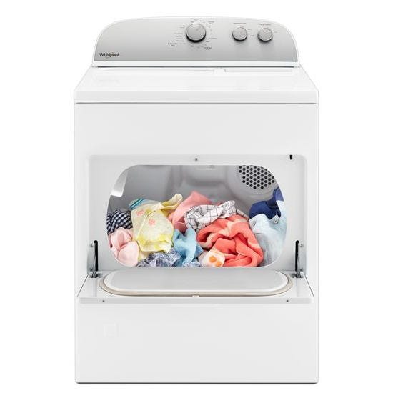 Whirlpool® 7.0 cu. ft. Top Load Gas Dryer with AutoDry™ Drying System WGD4950HW